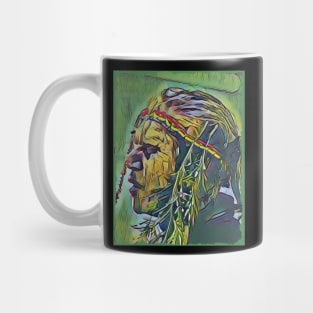 Face of a warrior Mug